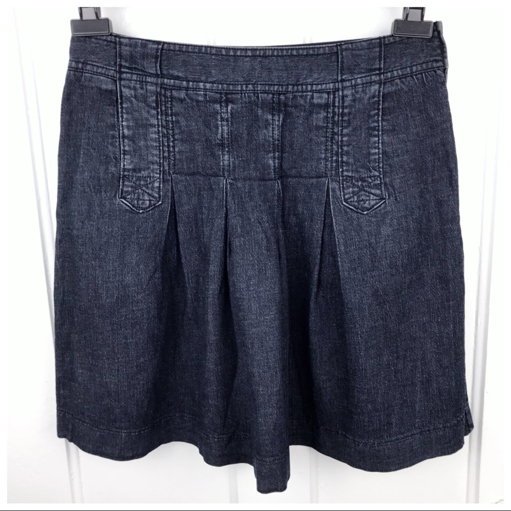 INC International Concepts Denim/Jean Skater Skirt